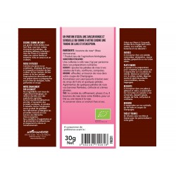 FLEURS A CROQUER BOUTON DE ROSE - AROMANDISE 