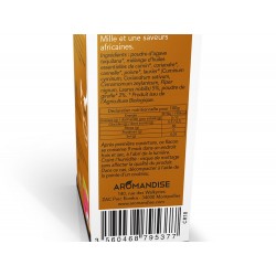 Cristaux d'huiles essentielles BIO à cuisiner, Mélange Oriental - Aromandise