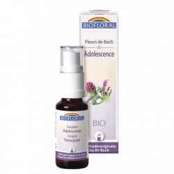 Complesso organico di fiori di Bach - Adolescenza (N° 20) - 20ml Spray - Biofloral