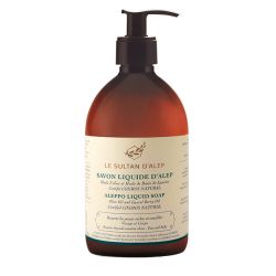 Sapone liquido biologico di Aleppo - 500ml - Le Sultan d'Alep