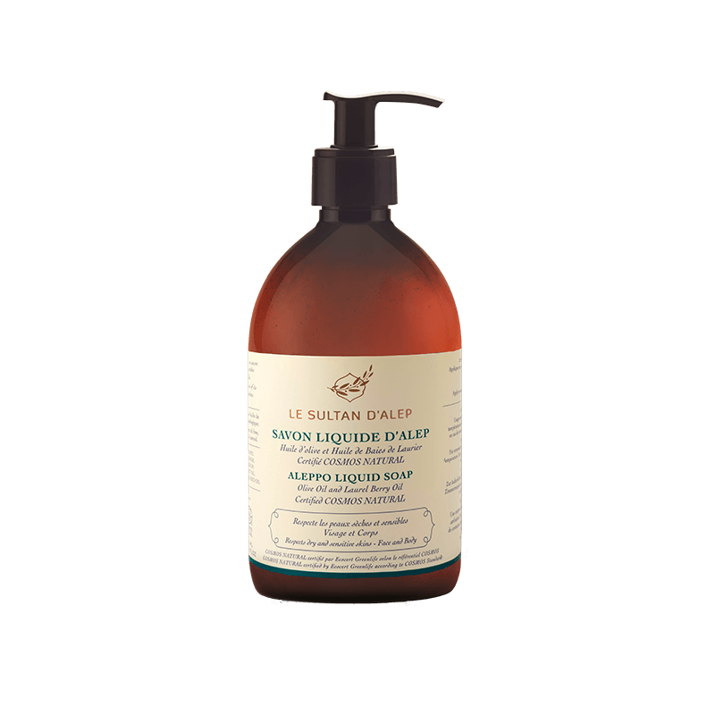 Bio-Flüssigseife Aleppo - 550ml - Le Sultan d'Alep