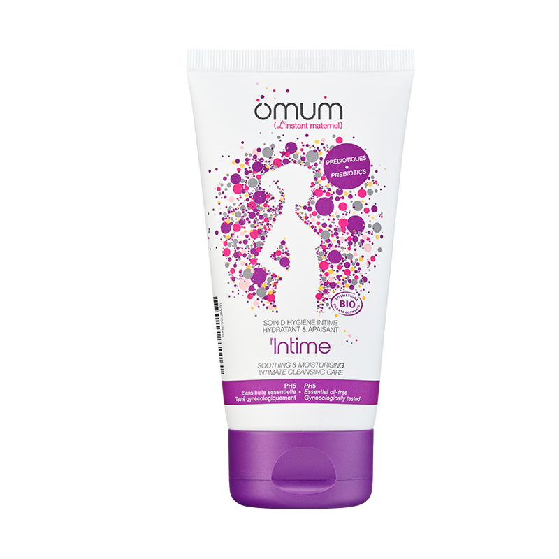 L'intime, Soin et nettoyant pour l'hygiène intime BIO - 150ml - Omum