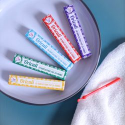 Nettoyeur d'oreilles écologiques biosourcé, rouge - Lamazuna