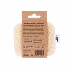  Coussin pour savon en Luffa - 100% naturel - Hydrophil