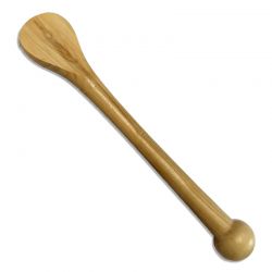 Cuillère à moutarde, en buis du Jura - 11cm - Ah Table