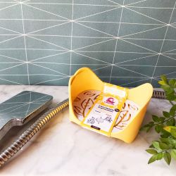 Organizzatore di cosmetici solido, durevole ed ecologico - Giallo, versione corpo - Lamazuna