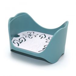 Organizzatore di cosmetici solido, durevole ed ecologico - Blu, versione viso - Lamazuna