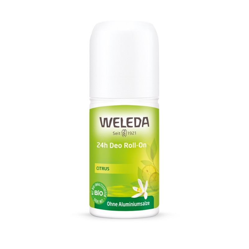 Deo Roll-on biologico, Citrus 24h - 50ml - Weleda