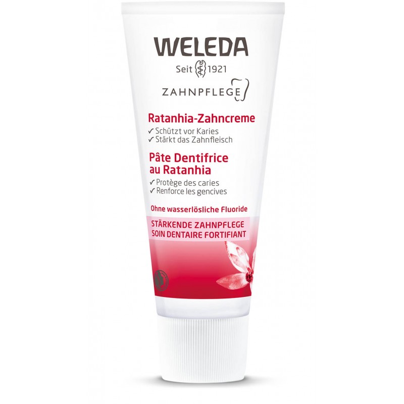 Pâte Dentifrice au Ratanhia - 75ml - Weleda