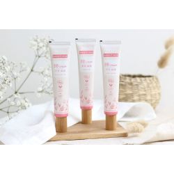 BB Cream, Bio & Vegan - N° 761 Medium, spendet Feuchtigkeit und schützt vor der Sonne - 30ml - Zao