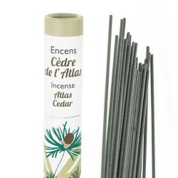 Incenso vegetale giapponese, Herbosense, 100% naturale - Cedro dell'Atlante - 30pces - Les Encens du Monde