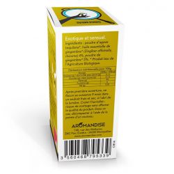 Cristalli di olio essenziale biologico per cucinare, zenzero - 10g - Aromandise