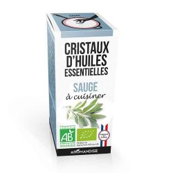 Bio-Ätherisches Öl Kristalle für das Kochen, Salbei - 10g - Aromandise