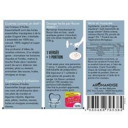 Cristalli di olio essenziale biologico per cucinare, salvia - 10g - Aromandise