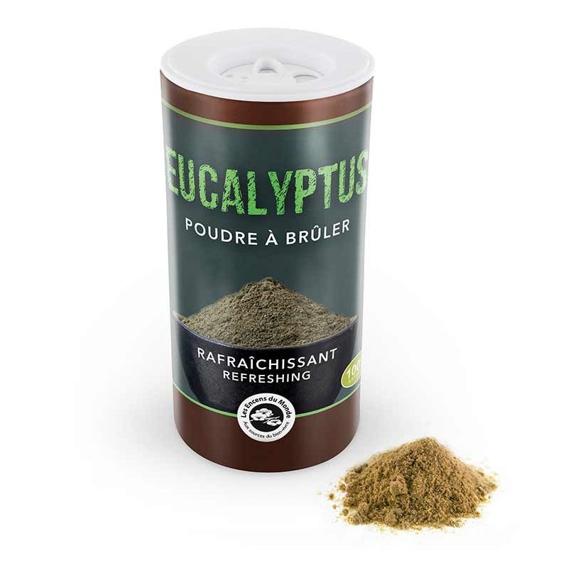 Aromatisches Eukalyptusholz-Pulver - 40g - Les encens du monde (Aromandise)