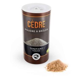 Poudre de bois aromatique de Cèdre - 40g - Les encens du monde (Aromandise)