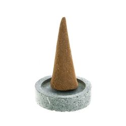 Natürliche indische Räucherkegel - Hohe Tradition, OLIBAN - Les encens du monde (Aromandise)