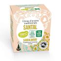 Coni d'incenso naturale indiano - Alta tradizione, SANTAL - Les encens du monde (Aromandise)