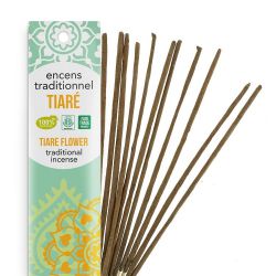Indischer Weihrauch, 100% natürlich "Hohe Tradition" - Tiaré Gourmet (Frangipani) - 20 pces - Les encens du monde