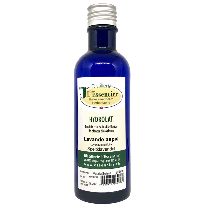 Idrolato di Lavanda spiga del Vallese - 200 ml - L'essencier