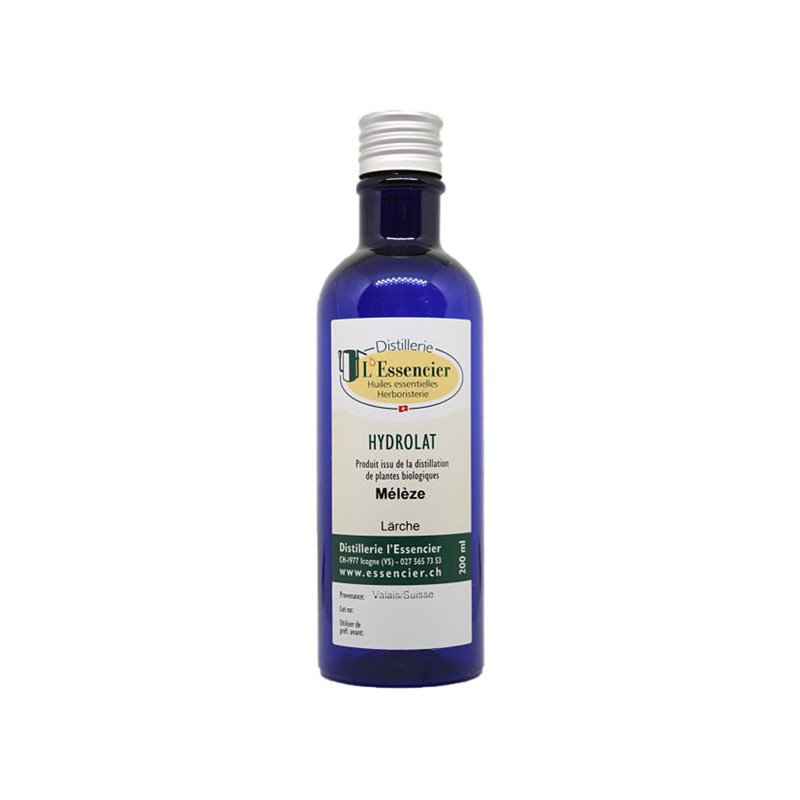 Idrolato di larice biologico del Vallese - 200 ml - L'essencier