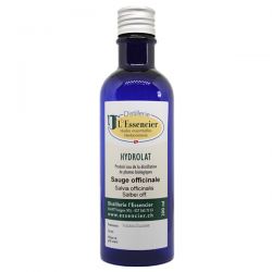 Hydrolat comestible de Sauge Officinale Biologique du Valais - 200 ml - L'essencier