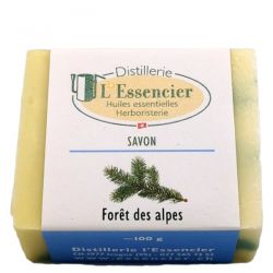 Sapone artigianale del Vallese - Foresta Alpina - 100g - L'essencier