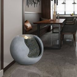 Fontaine à eau - "Moderna Andy" au design épuré de style contemporain  - Zen'Light