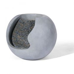 Fontana d'acqua - "Moderna Andy" con un puro design contemporaneo - Zen'Light