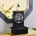 Fontaine à eau - "Arbre de Vie" (avec éclairage LED) - Zen'Light