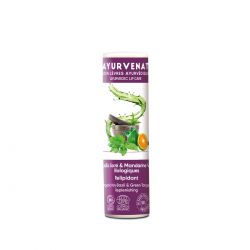 Soin lèvres au Basilic sacré & Mandarine verte,   Relipidant et protecteur - 3,5g - Ayurvenat
