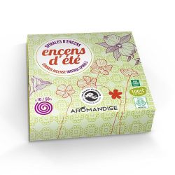Encens d'été - Spirales d'encens - 10 spirales de 5h - Les encens du monde