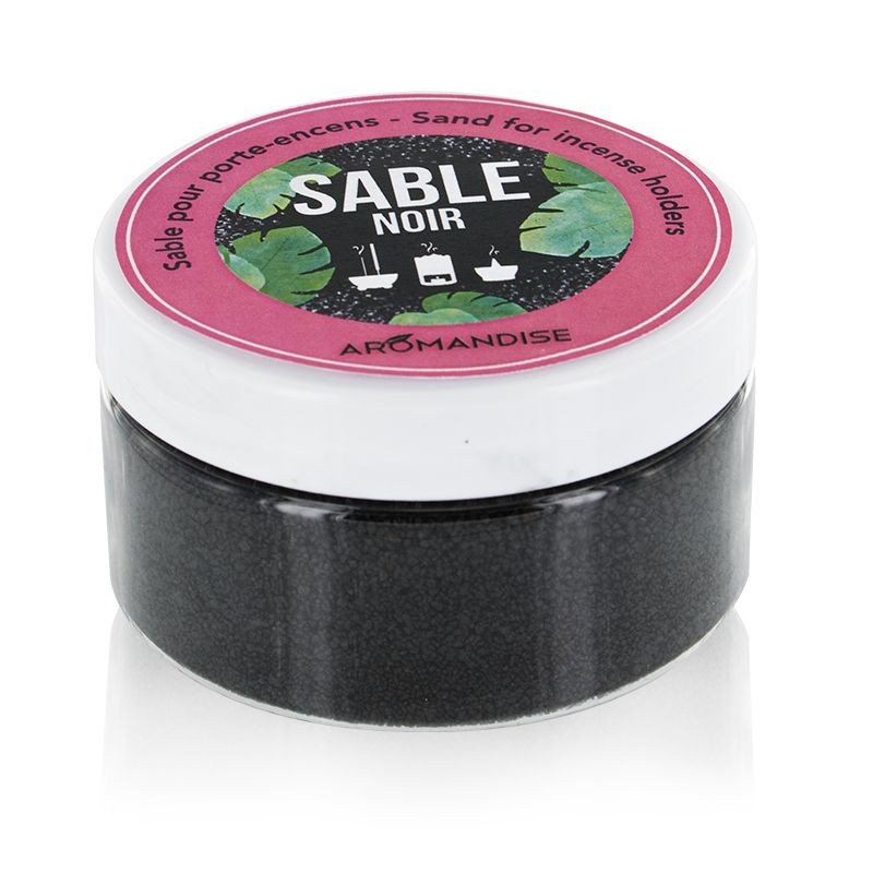 Sable noir pour porte-encens - Les encens du monde (Aromandise)