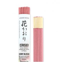 Rouleaux d'encens japonais court, CERISIER - 35x 30 min. - Les encens du monde
