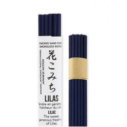 Rauchlose kurze japanische Weihrauchrollen, LILAC - 35x 30 min. - Les encens du monde