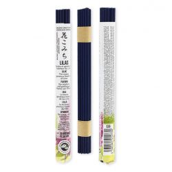 Rauchlose kurze japanische Weihrauchrollen, LILAC - 35x 30 min. - Les encens du monde