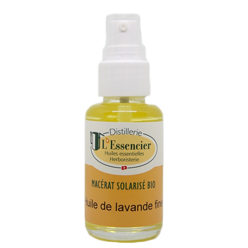 Feines Lavendelöl solarisiertes Mazerat - 50ml - L'essencier