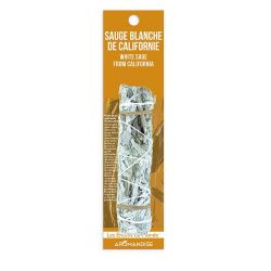 Tresse de sauge blanche de Californie - 13x3,5cm - Les encens du monde