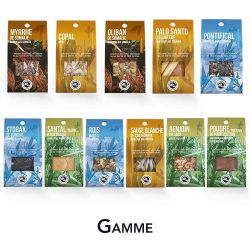 Resina di benzoino del Laos (incenso naturale) - 20g - Les encens du monde