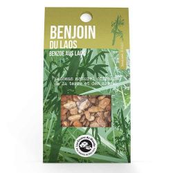 Resina di benzoino del Laos (incenso naturale) - 20g - Les encens du monde
