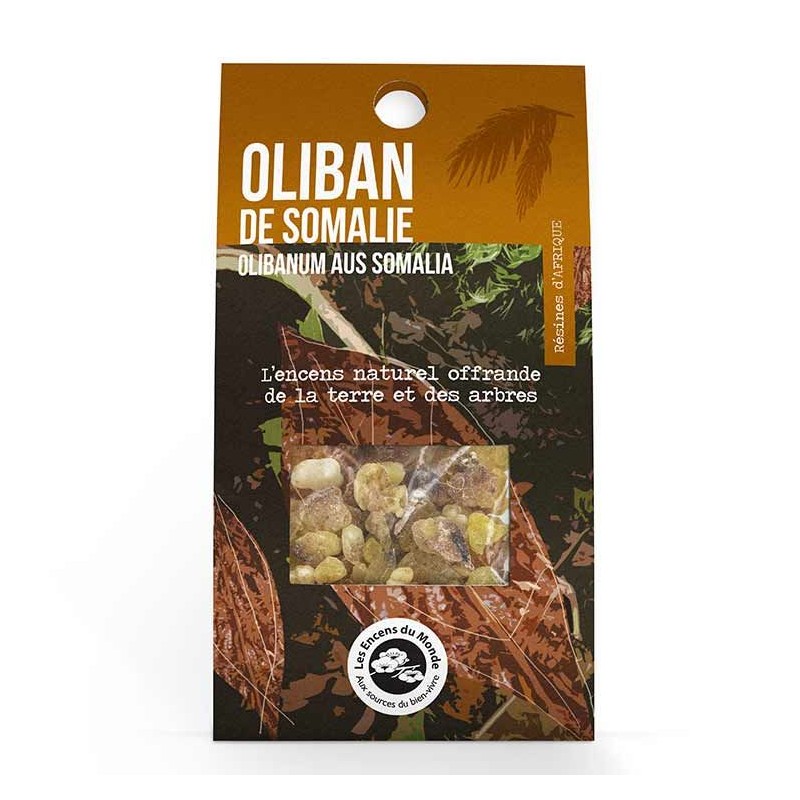 Résine d'Oliban de Somalie (encens naturel) - 50g - Les encens du monde