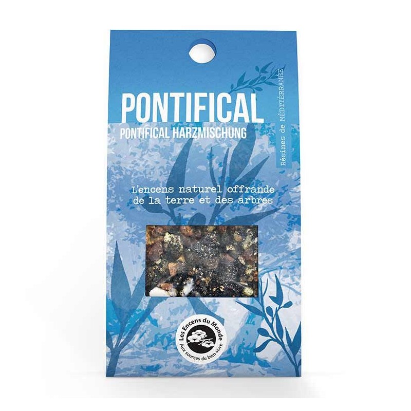 Päpstliches Harz (Olibanum, Myrrhe, Benzoe und Storax) - 25g - Les encens du monde