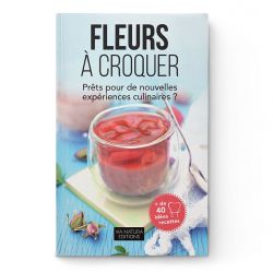 Libro, "Fleurs à croquer" nuove esperienze culinarie - Aromandise (Edizione Via Natura)