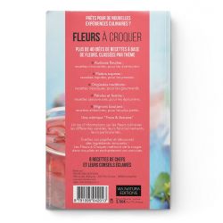 Libro, "Fleurs à croquer" nuove esperienze culinarie - Aromandise (Edizione Via Natura)