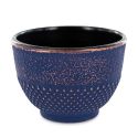 Tazza in ghisa smaltata blu e oro - 0,15 litri - Aromandise