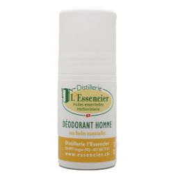 Roll-on Deodorant für Männer mit ätherischen Ölen aus dem Wallis - 50ml - L'essencier