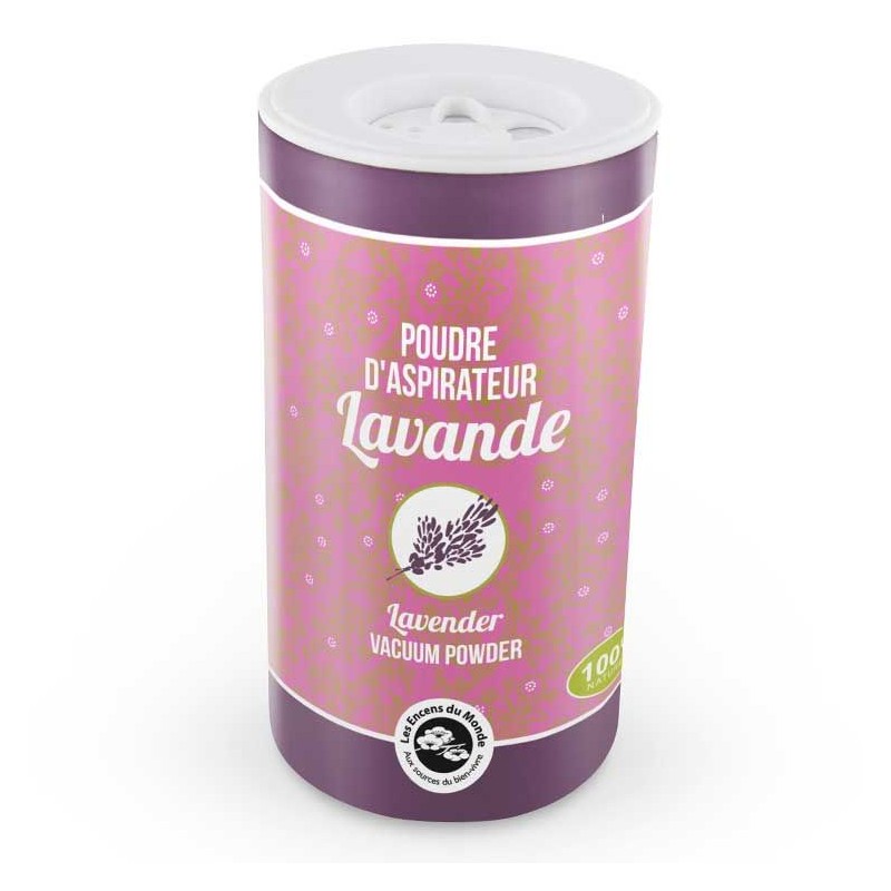 Polvere d'aspirapolvere naturale al 100%, Lavanda - Aromandise