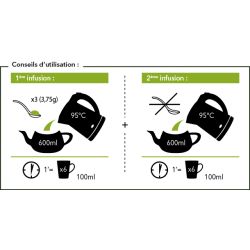 Tè verde e riso giapponese organico Genmaicha - 100g - Aromandise