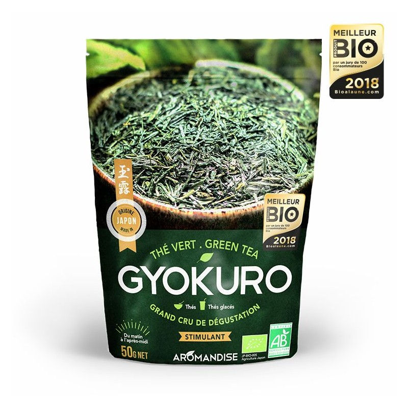 Bio Gyokuro Grüntee, Grand Cru Verkostung aus Uji (Japan) - 50g - Aromandise