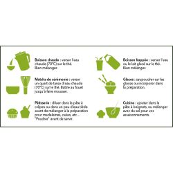 Tè verde Matcha biologico in polvere da Uji (Giappone) - 50g - Aromandise